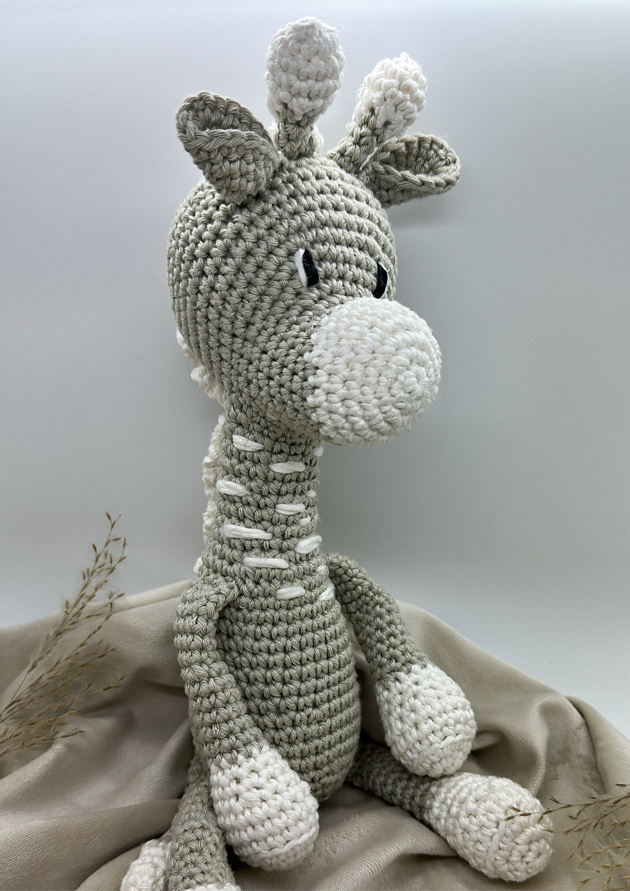 Handgehäkelte Giraffe Melman