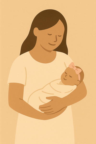 Glückwünsche zur Geburt - Tochter