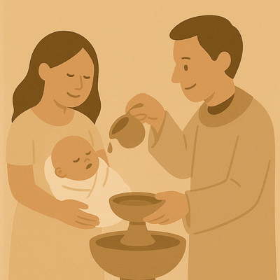 Glückwünsche zur Taufe