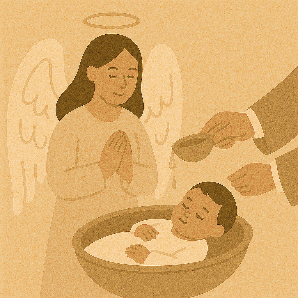 Fürbitten zur Taufe mit Schutzengel