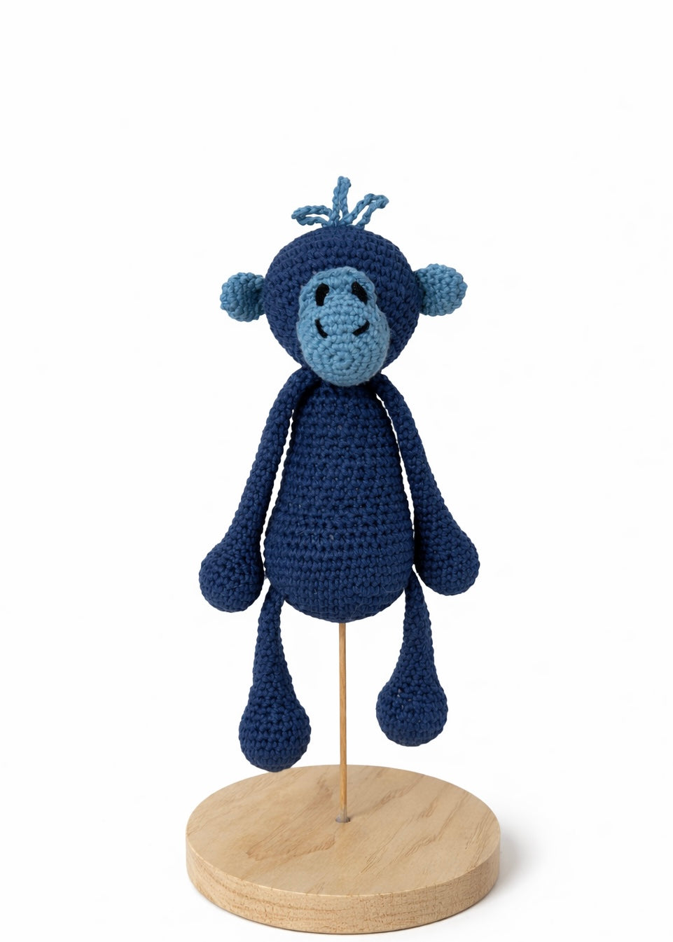 Handgehäkelter Affe Milo